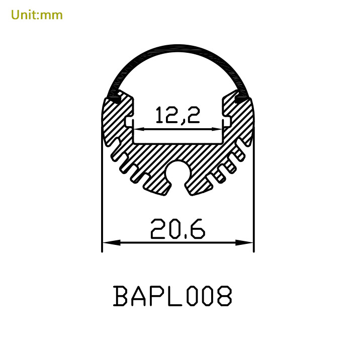 Round Suspended Light LED Aluminum Profile Channel For 12mm Flexible LED Strip Lights Round Suspended Light LED Aluminum Profile Channel For 12mm Flexible LED Strip Lights